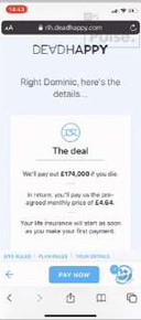 DeadHappy's app